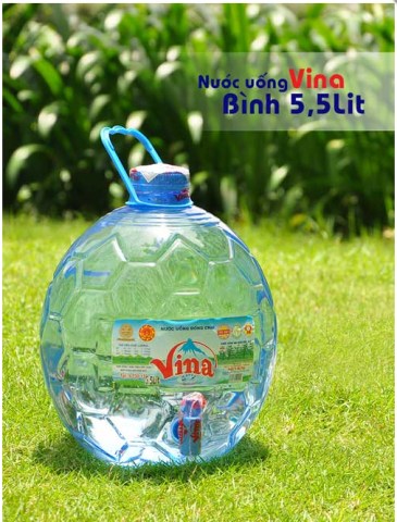 Nước uống Vina đóng bình 5.5L - Công Ty TNHH Công Nghiệp - Thương Mại Việt Nhật